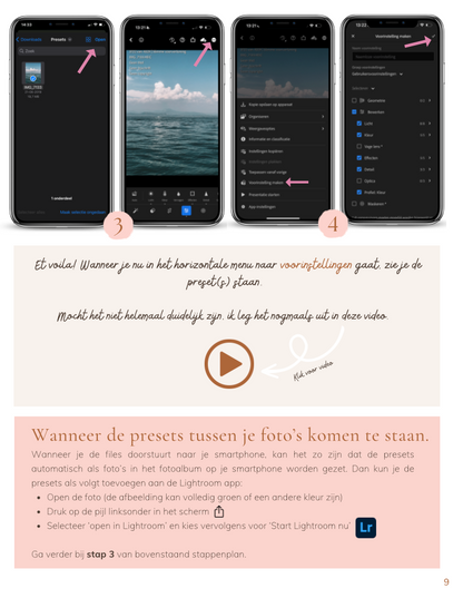 Preset cursus - Gebruik presets als een baas! (e-book)